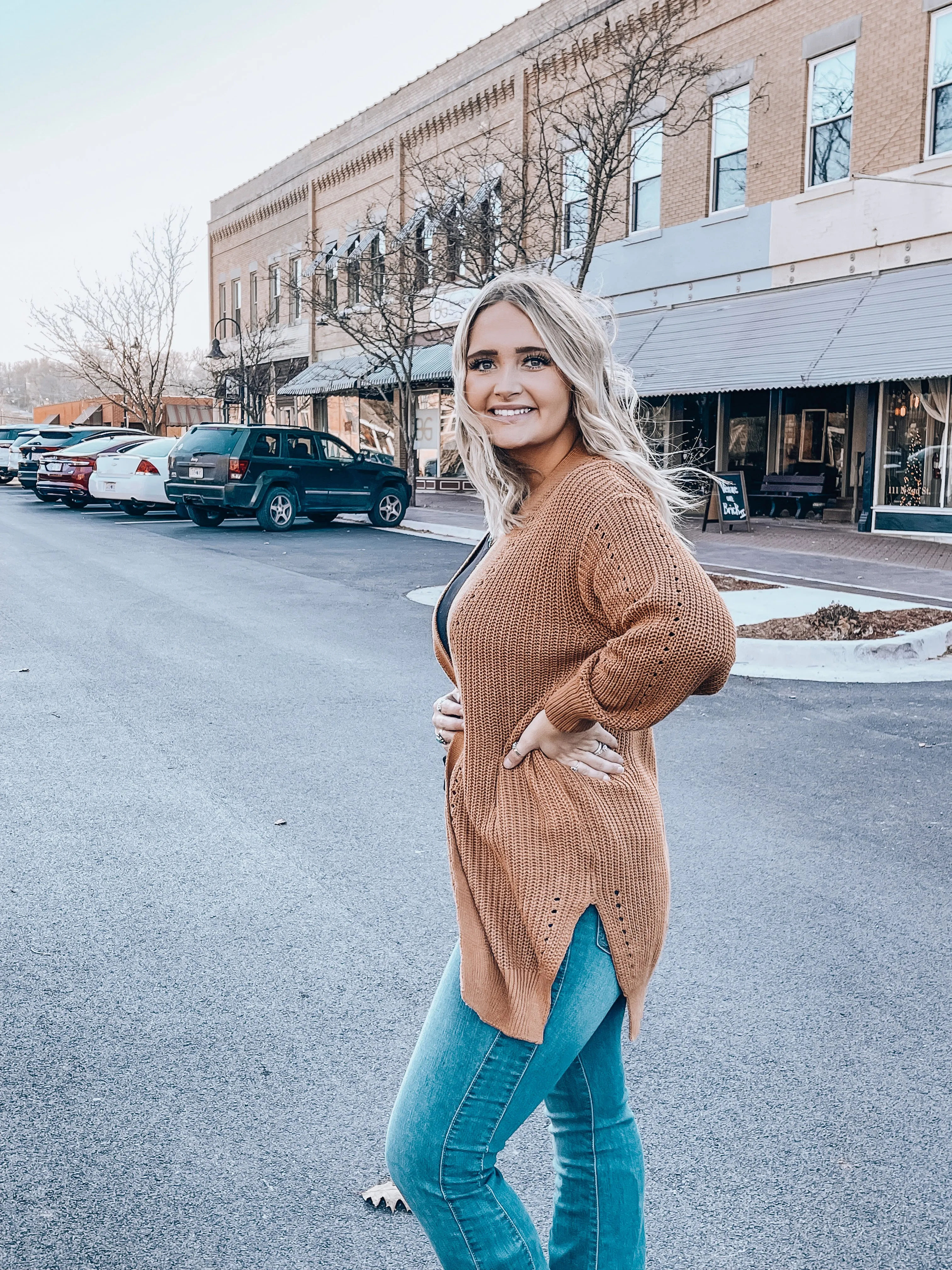 Apricot Cardigan
