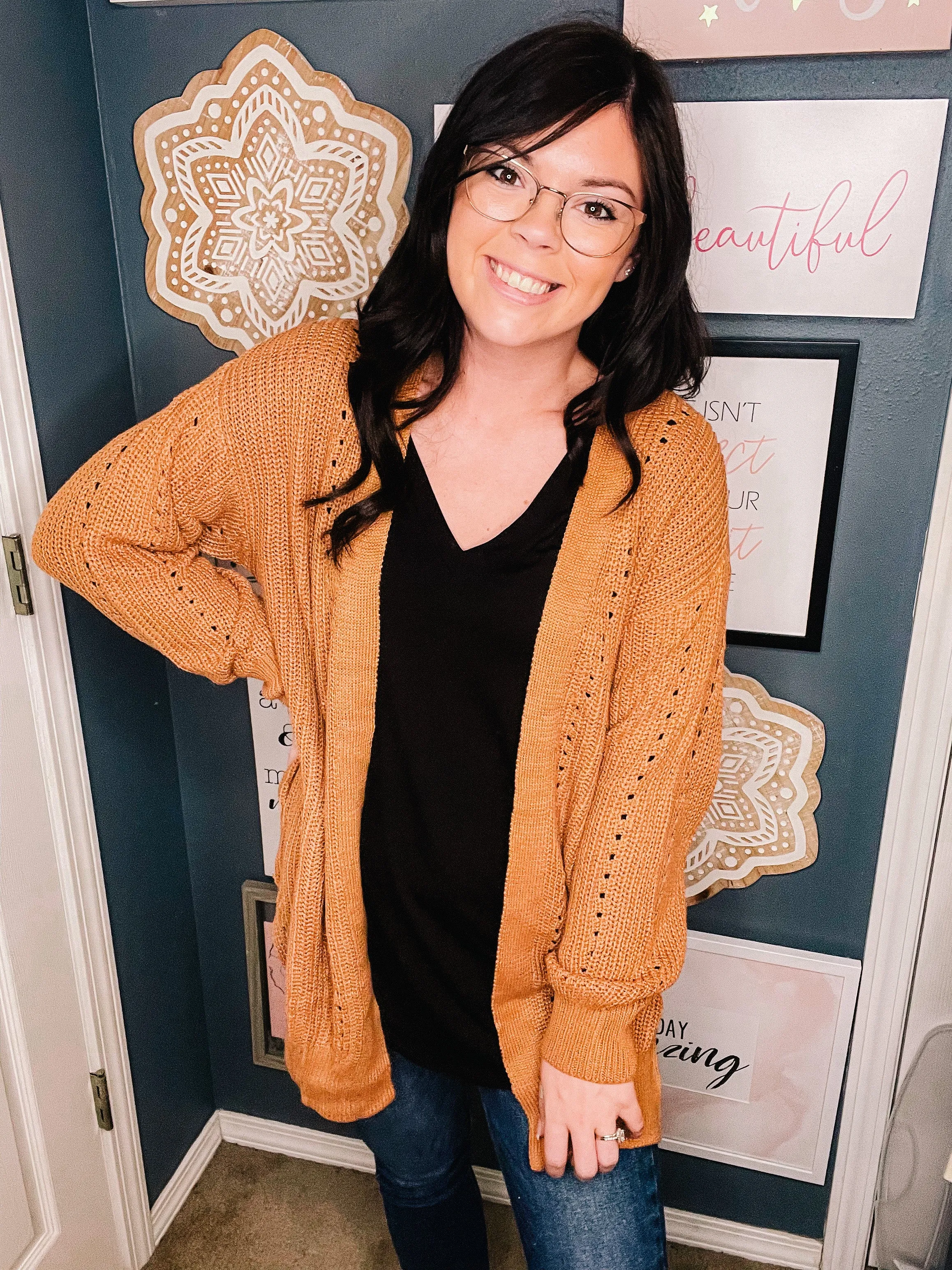 Apricot Cardigan