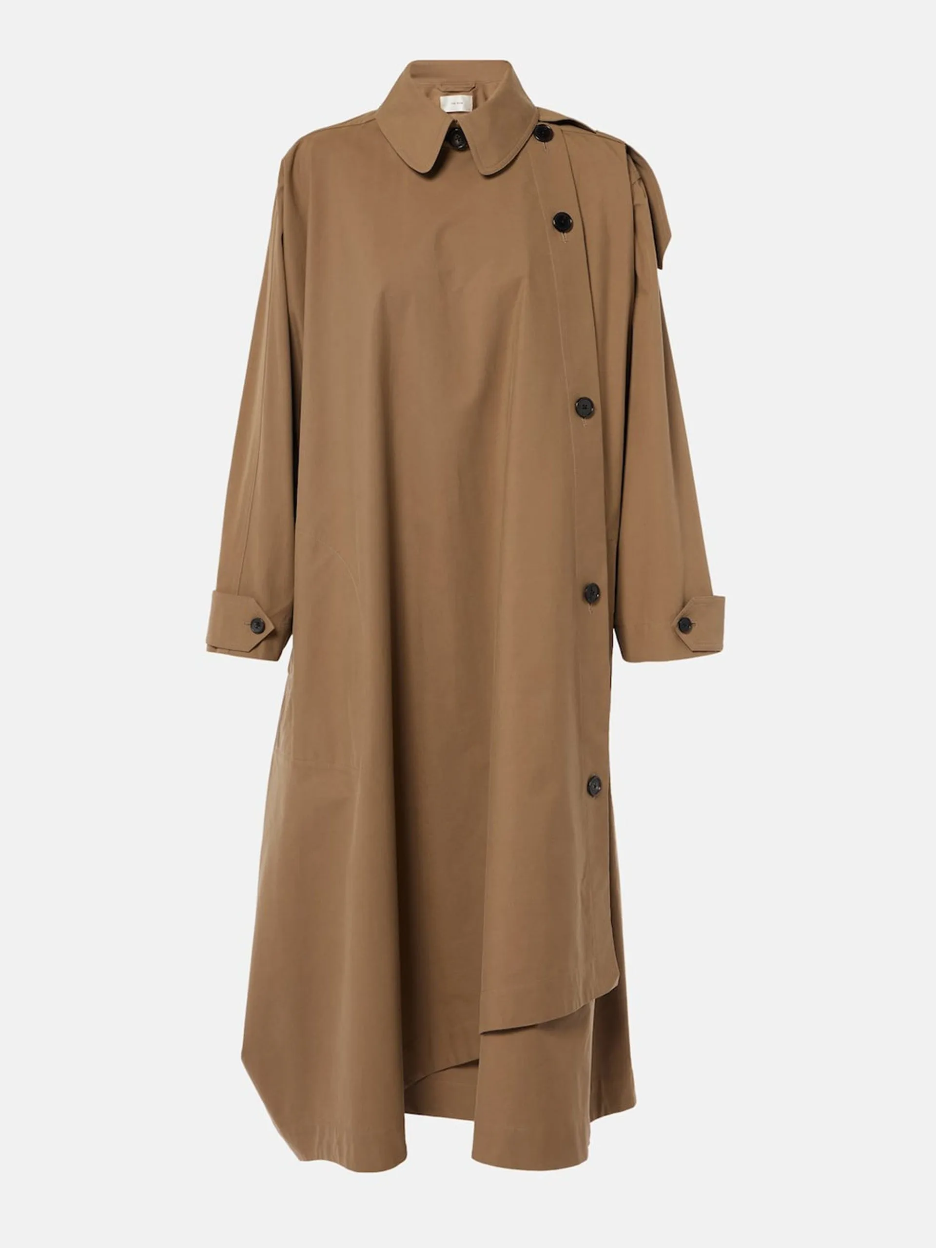 Aralia cotton trench coat