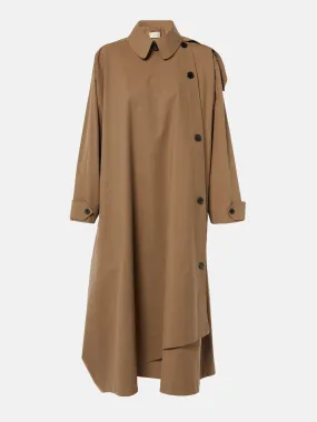 Aralia cotton trench coat