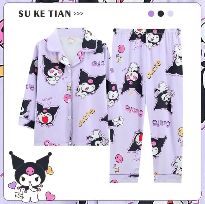 Children's Long Sleeve Pajamas Home Suit   472567