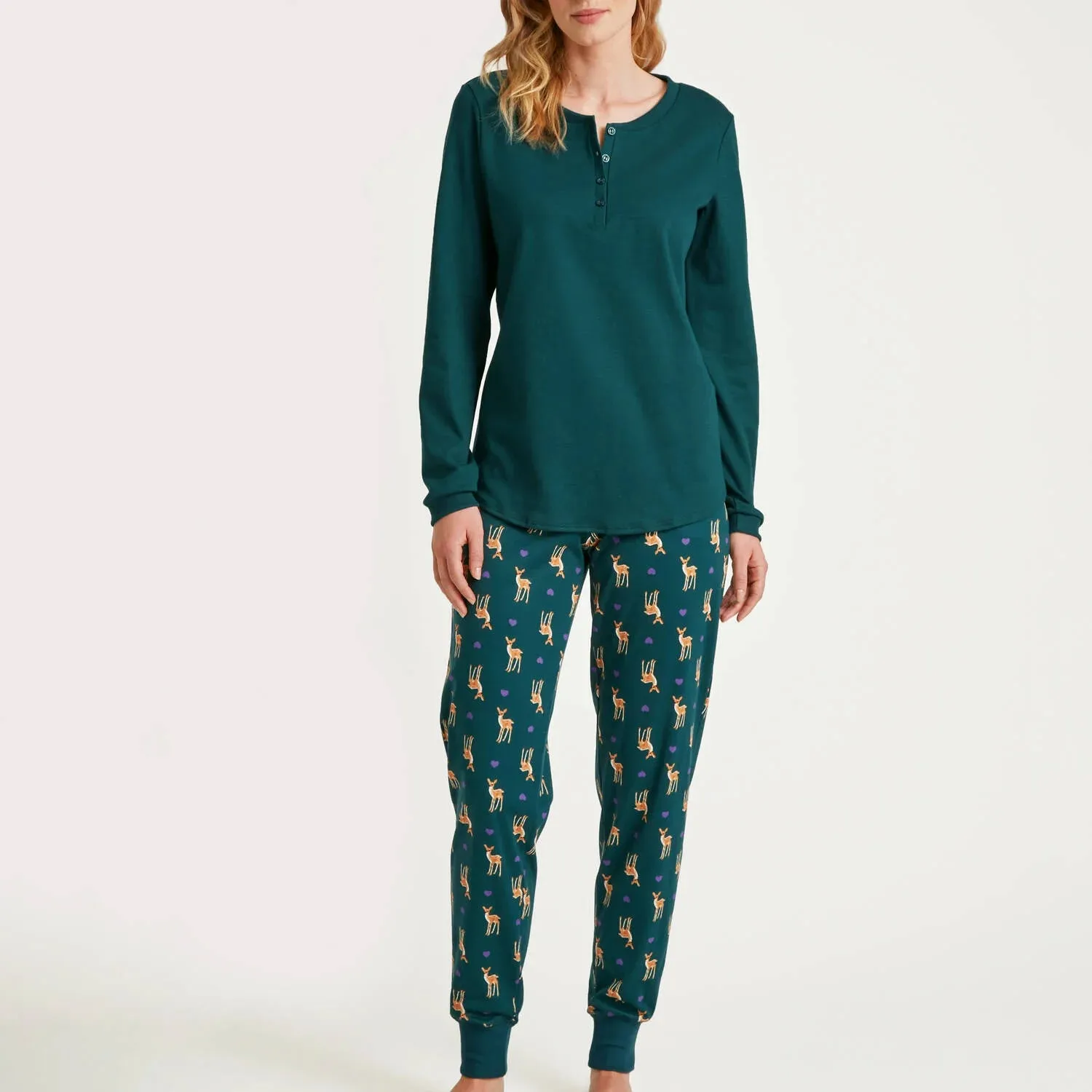 Cotton Pajama Pants - Ponterosa Pine