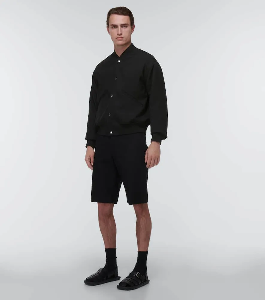 Jil Sander Oversized varsity jacket