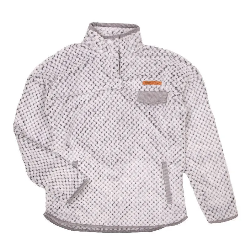 Simply Southern YOUTH - Simply Soft Pullover, FROST