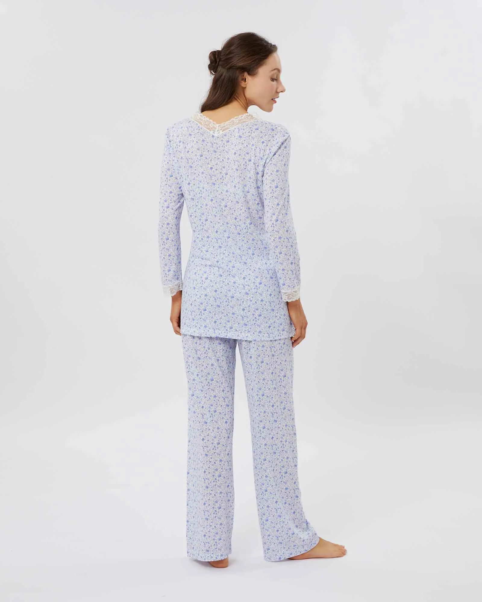 Women's Jersey Ella Pajamas - Fimber Ditsy Floral