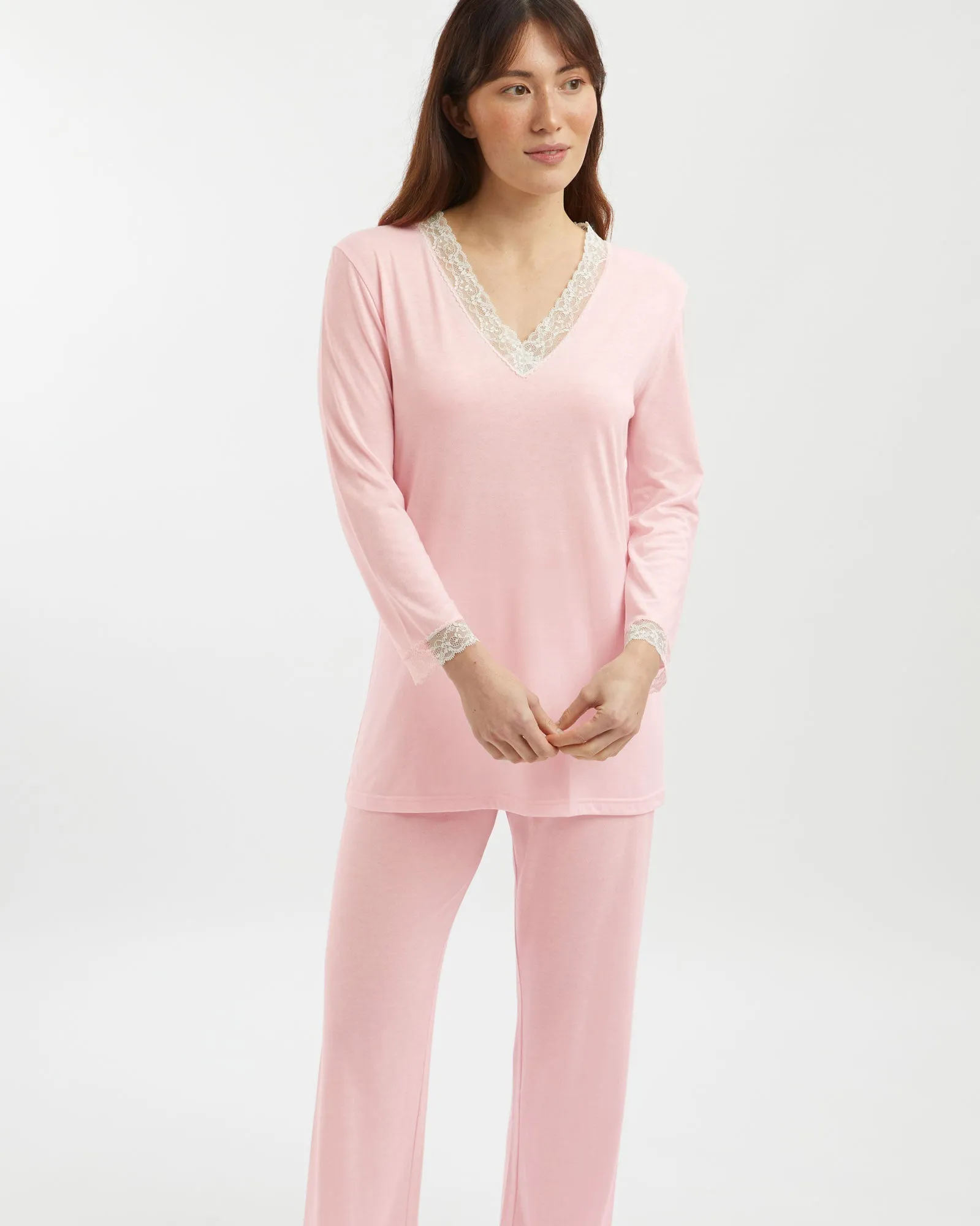 Women's Jersey Ella Pajamas - Pink